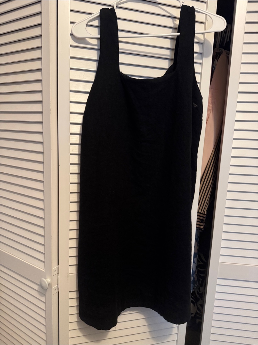a.n.a Black Women's Top with Branded Label with pockets